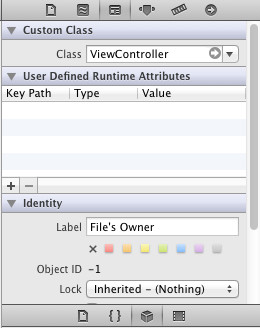 label、button等xib控件与对应代码（类）不能关联的解决方法
